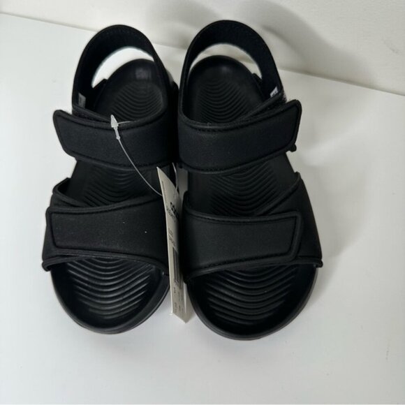 NWT Adidas kids Altaswim open toe sandals in Black size 11K - Picture 5 of 16